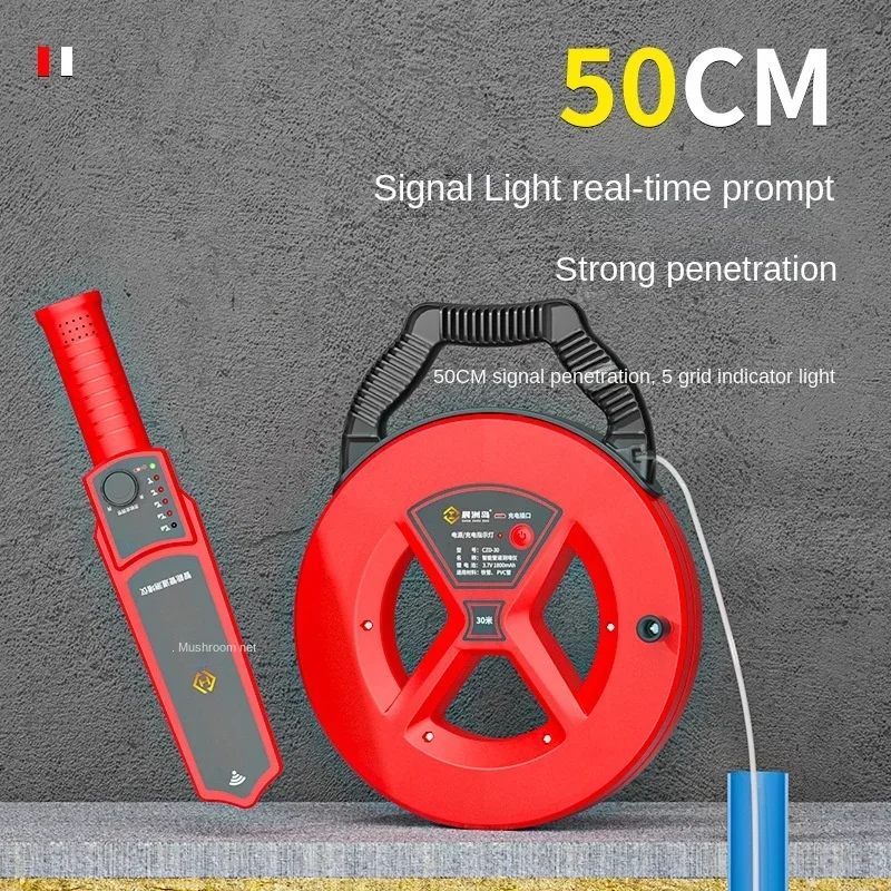 Imagem -04 - sem Fio Eletricista Pipeline Detector Czd40 Plug Removedor Plug Removedor de Alta Precisão Threading Pipe Desbloqueio