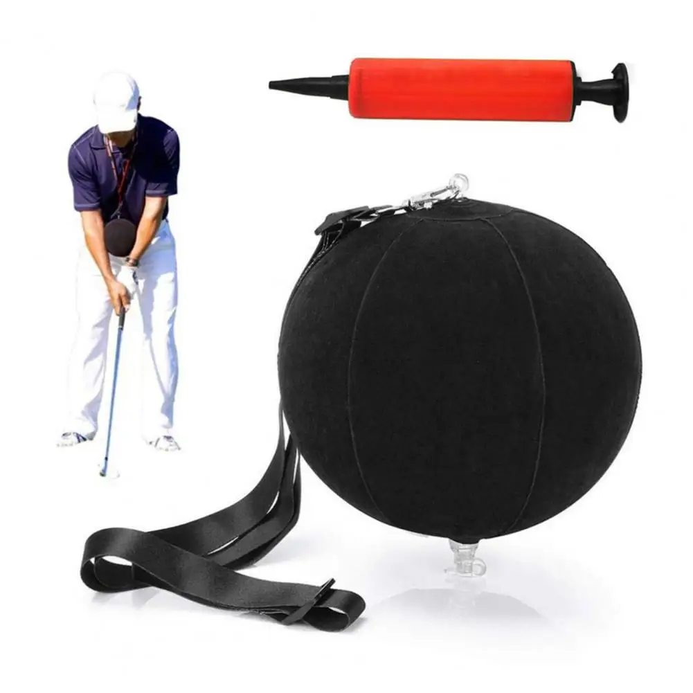 Golf Swing Trainer Ball With Smart inflatable Assist Posture Correction Training For Golfers Dropshipping Smart Impact Ball