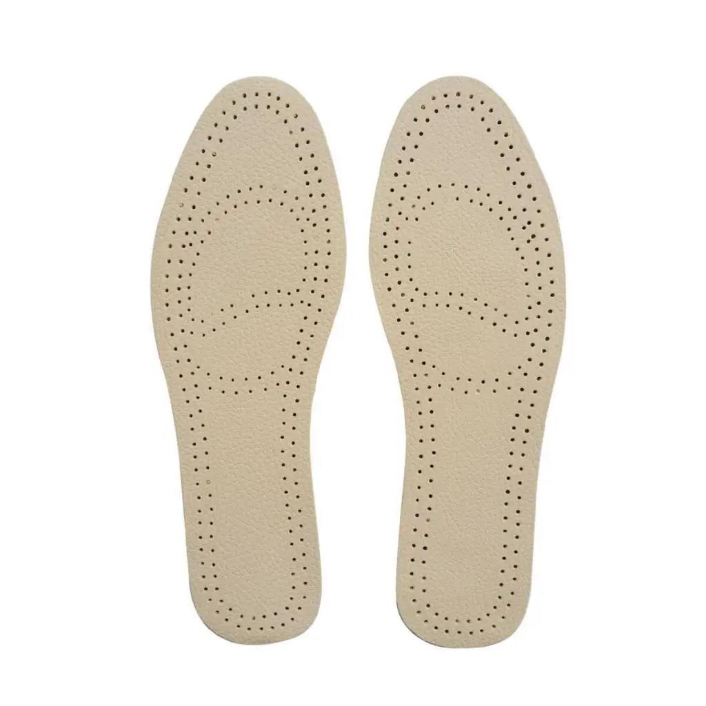 Latex Leather Insoles Absorbent Cushioning Insole Foot Odor Control Shoe Sole for Refreshing Shoes