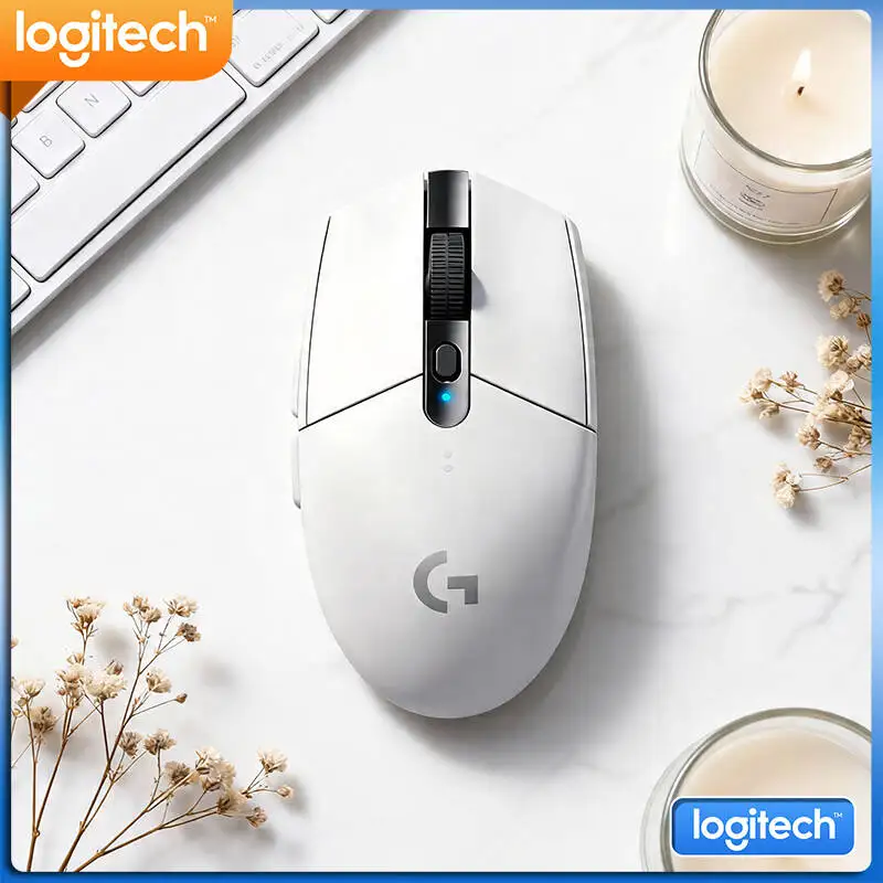 Logitech G305 Wireless Gaming Mouse, 12000 DPI HERO Sensor, 6 Custom Keys, 250h Battery, 99g, PC Mac Compatible
