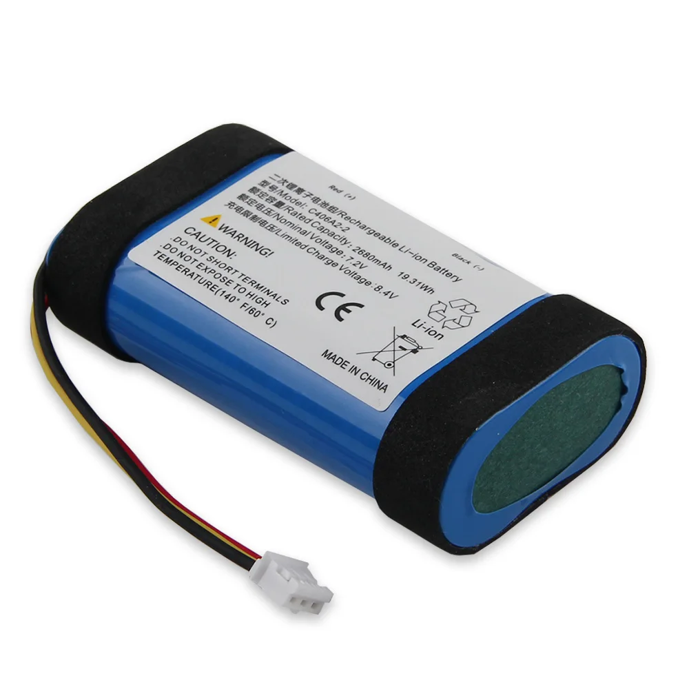 Replacement Battery C406A2-2 For Marshall Emberton II 1 2 Gen Bluetooth Outdoor Bluetooth Speaker 2680mAh image 3