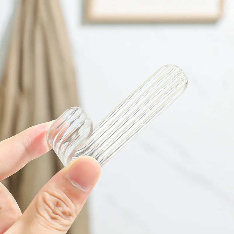 3503 Transparent Acrylic Adhesive Hooks No Drill Wall Hanger Self‑Adhesive Hook Clothes Bathroom Bedroom Door Storage Organizer view 4