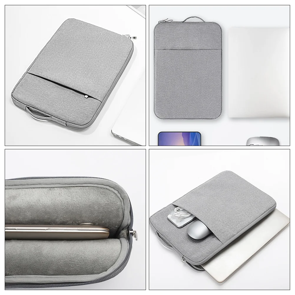

Laptop Bag 14In Lightweight Nylon Computer Handbag Portable Tablet Storage Pouch For Business Travel Home Office Use