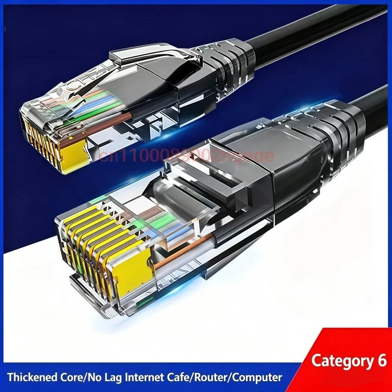 Cable Ethernet Essager Cat6, Cable LAN UTP CAT 6 RJ 45, Cable de Red de 5m/10m/15m, Cable de Conexión para Router y Laptop, Cable de Red RJ45