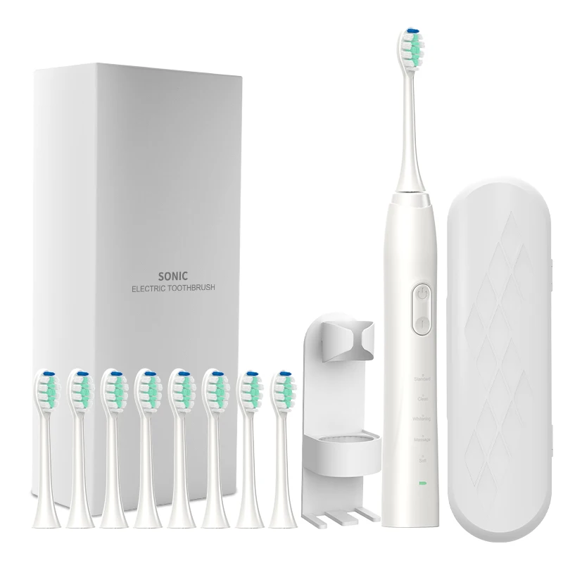 T5 Intelligent Magnetic Levitation Sonic Electric Toothbrush Adult Rechargeable 8-level Waterproof