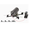 FPV 드론 광섬유 릴레이 익스텐더 모듈 키트, RC 원격 및 리시버 광섬유 UAV, 초장거리 2km, 3km, 5km, 10km 1