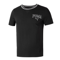 Puma Men's Running Fitness Training Sportswear Outdoor Casual and Comfortable T-Shirt Short-Sleeved 682184-01