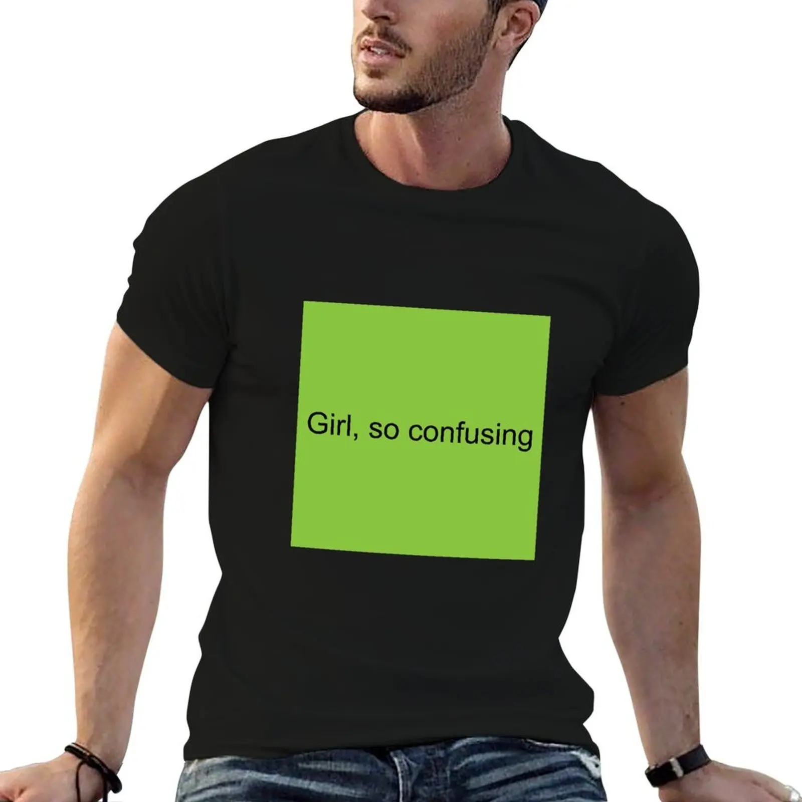 

Charli brat - Girl, so confusing T-Shirt g man t shirts for men cotton t shirt pack t shirt custom print T-shirt