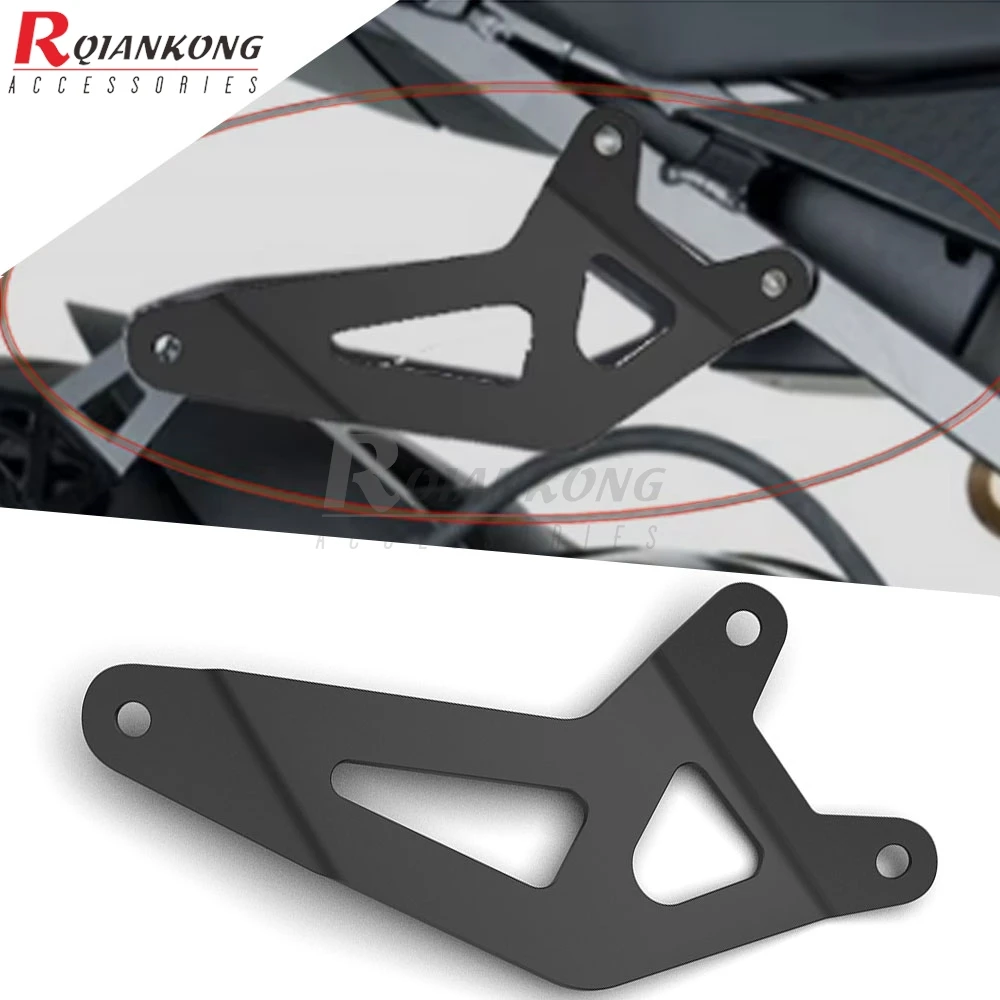 

For BMW S1000RR 2009 2010 2011 2012 2013 2014 HP4 2011-2014 Motorcycle Exhaust Hanger Bracket Rear Foot Rest Blanking Plates