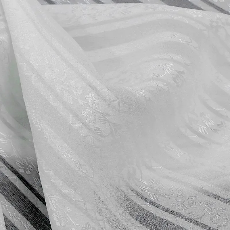 

The fabric of pleated skirt for Hanfu is made silk satin and jacquard with a width 114CM