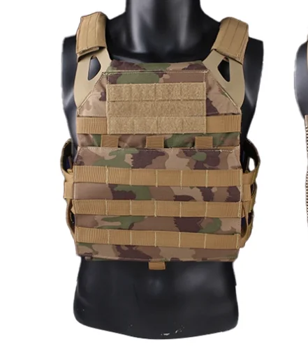 เสื้อกั๊กยุทธวิธีลายพรางโรดีเซียน Jpc 2.0 สีเขียวสวิสเซอร์แลนด์