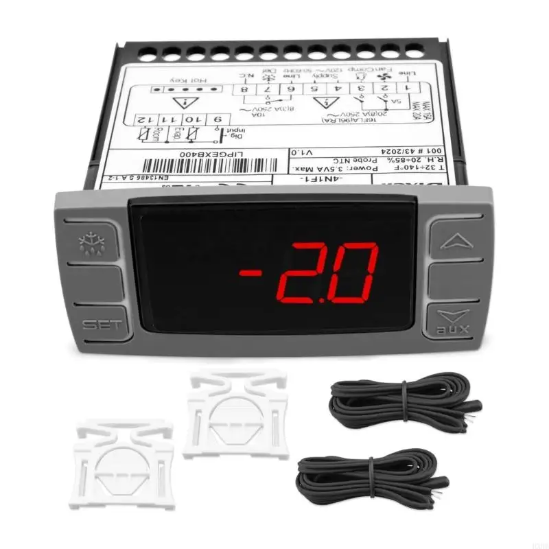 2025 وحدة تحكم درجة حرارة مسبار مزدوجة جديدة للتجميد التجاري الثلاجات المدمجة