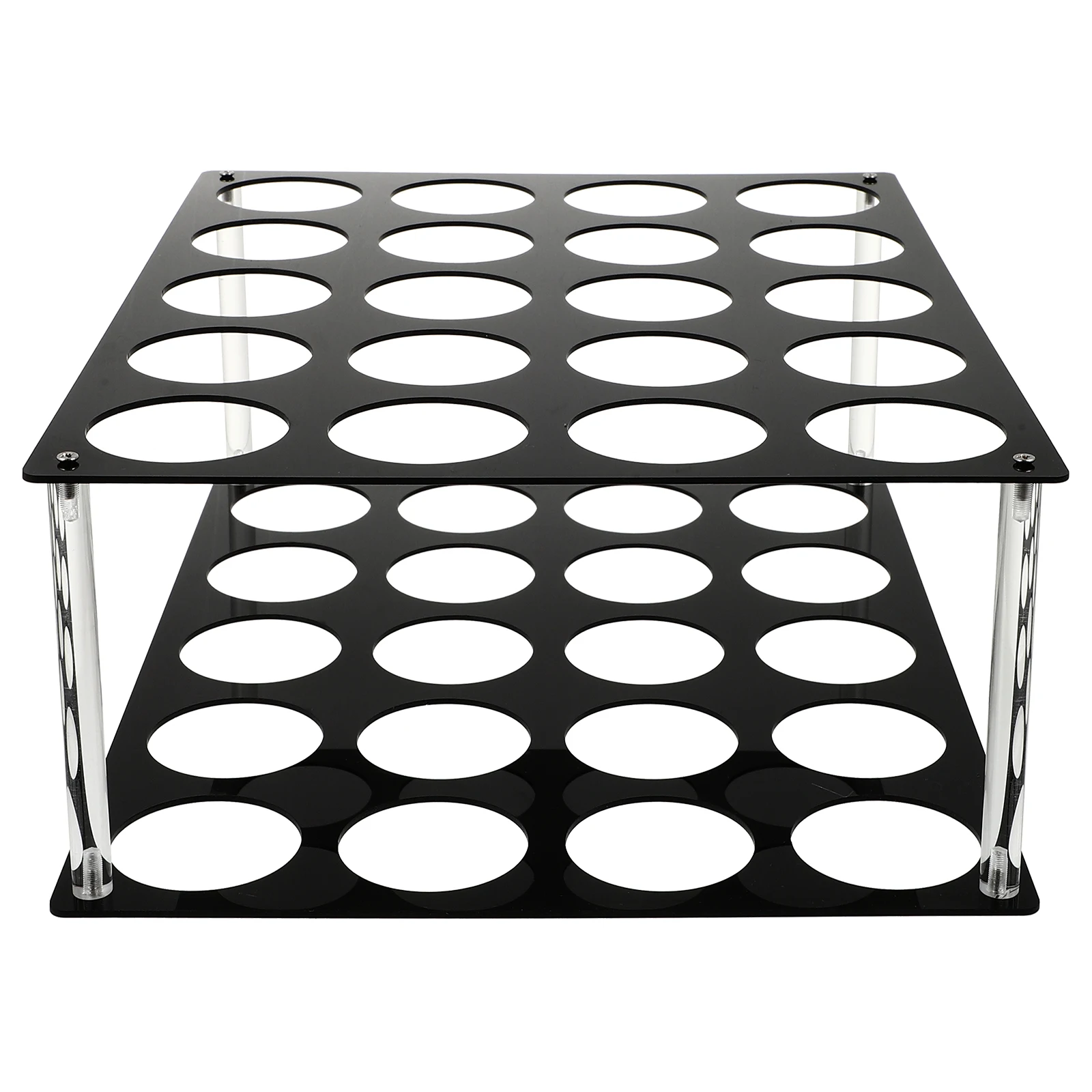 1 مجموعة 1 مجموعة الفينيل تخزين الرف الاكريليك لفة الفينيل حامل سميكة دائم المنظم لفات الورق الصدأ واقية خفيفة الوزن الرف