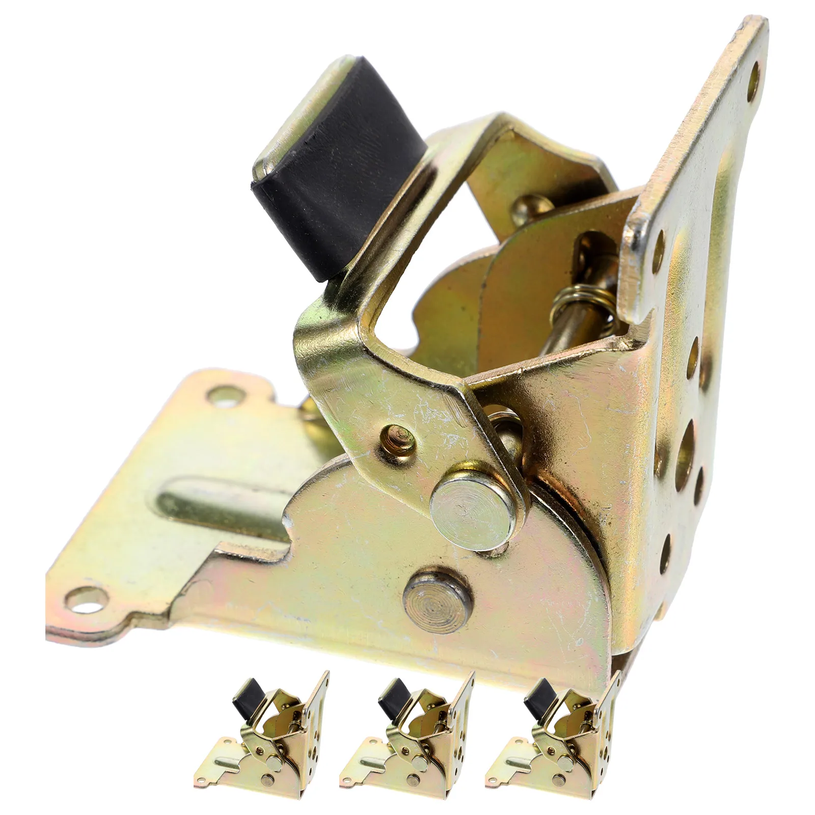

4pcs 90 Degree Self-Locking Heavy Duty Folding Shelf Hinge For Furniture Garage Door Spring Loaded Hinges Durable Exterior Door