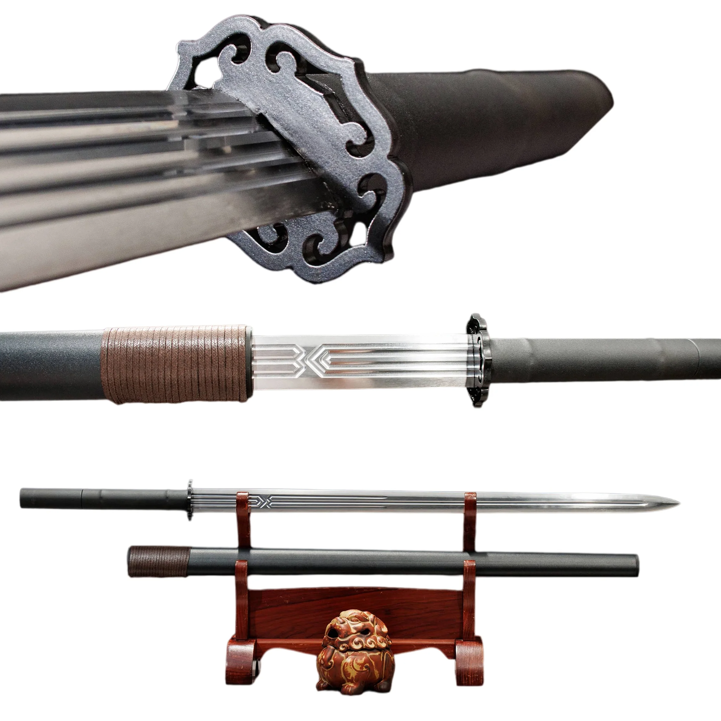 102cm Samurai sword - A sharp and ready-to-use battle sword with a full tang blade. Katana. A collection gift for Japanese ninja