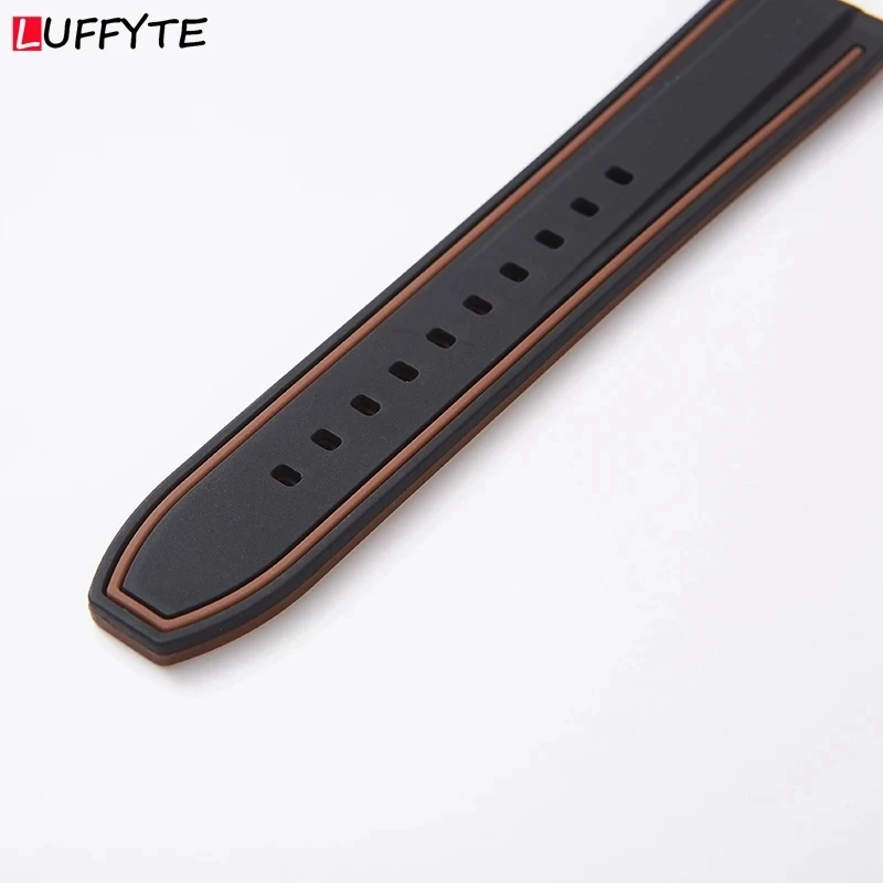 Quick Release Watchband 20mm 22mm 24mm Silicone Soft Leisure Watch Straps Bracelet Men Women Replace Strap Watches Accessories image 5
