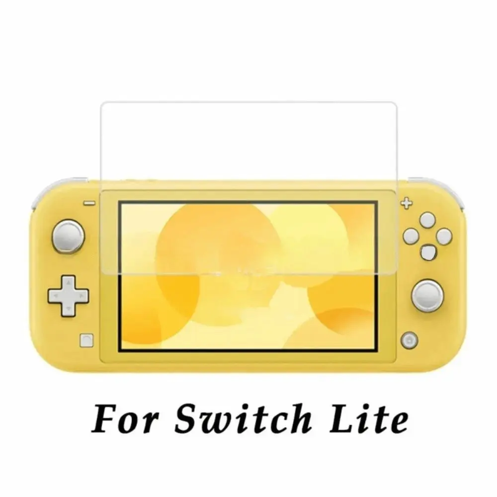 HD Clear Game Console Tempered Glass Anti-Scratch Ultra Thin Screen Protector Explosion-Proof for Nintend Switch Lite