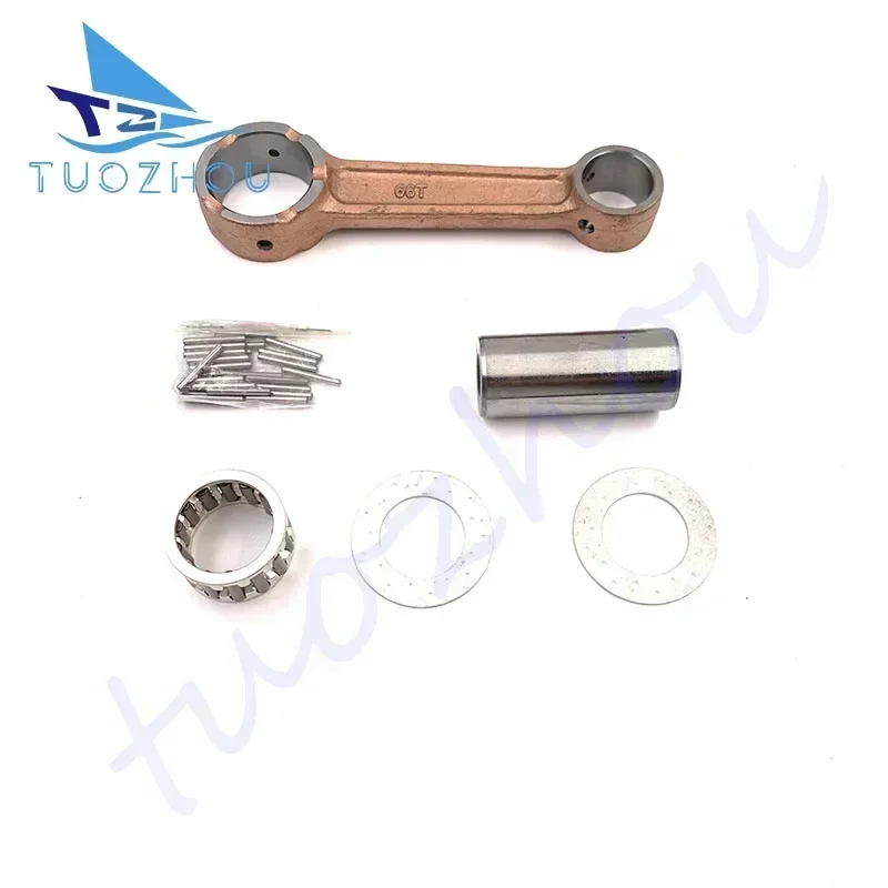 

Комплект шатунов 66T-11650-00 для 2-тактного подвесного двигателя Yamaha 40 л.с., аксессуары для лодочных моторов 66T-11650