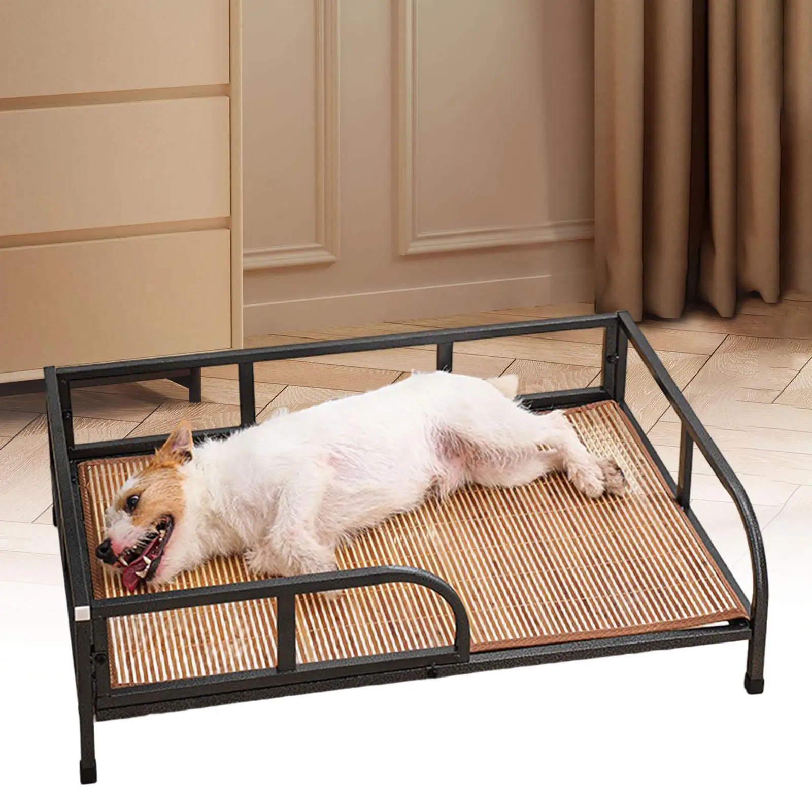 Iron Dog Bed Pet Be… - image