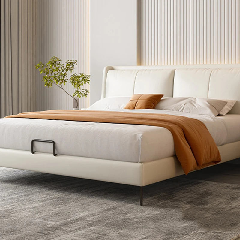 Individual Lazy Bed Bedroom Designer Princess Individual Bed Craft Postmodern Replica Space Saving Muebles Lounge Furniture