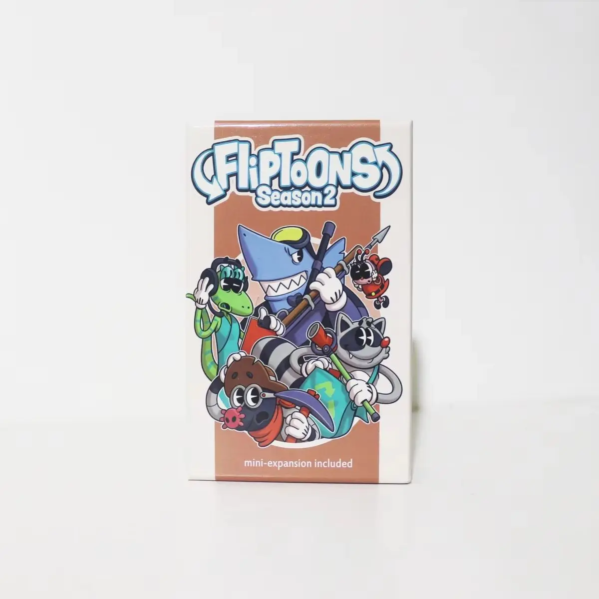 FlipToons Season 2 | Sequel to the hit Cartoon  Building Game!  Stands Alone or Combines as Expansion | Fast Family Card Game