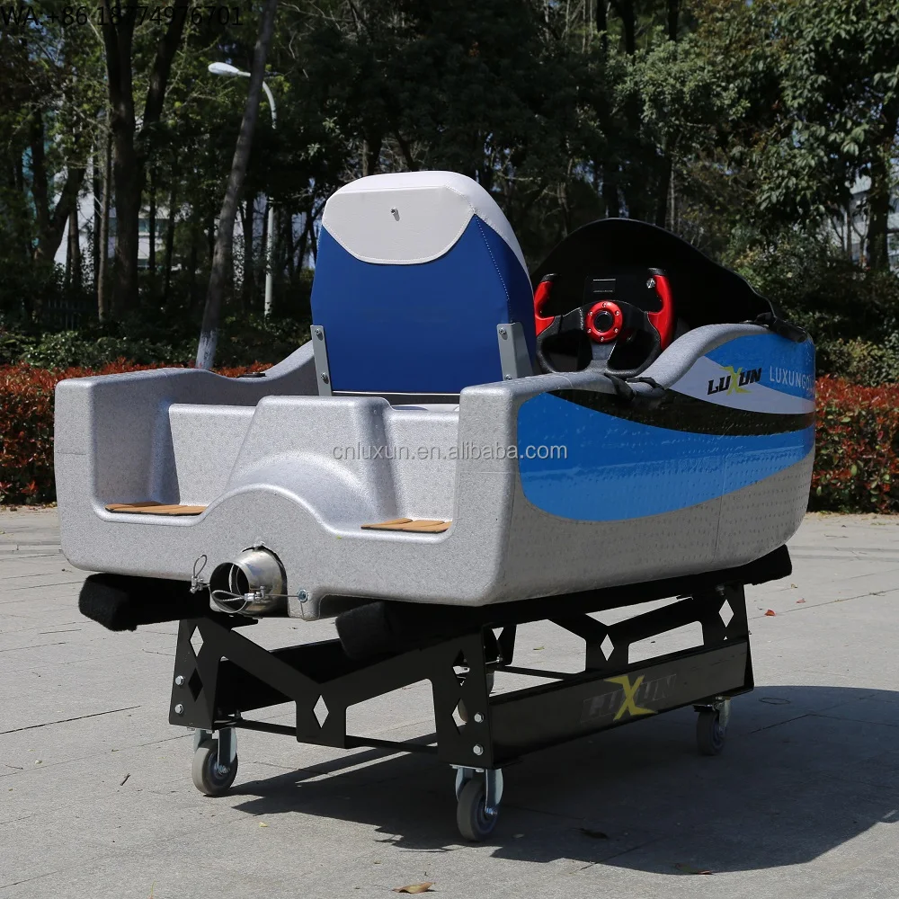 Custom Logo LUXUN LX-S900 Electric Kart Boat 52km/h Max Speed 82AH Battery EPP 15KW 150KG Load Water-Cooled
