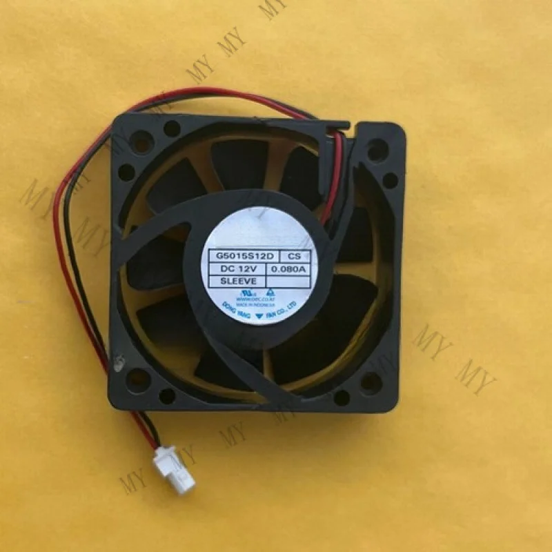 

TT для NONOISE G5015S12D CS DC12V 0,080A 5015 5 см 2-проводной сверхтихий охлаждающий вентилятор