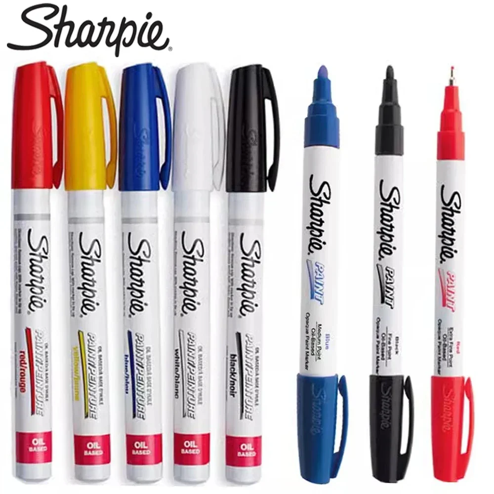 sharpie low odor paint marker pen eco friendly artesanal ceramica sapato pintado pen art supplies papelaria estados unidos 12 mm 01