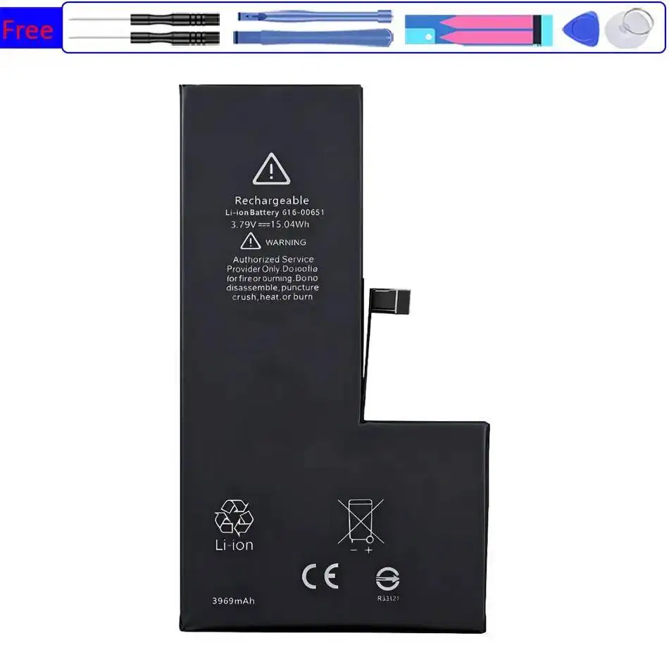 High Capacity For Apple iPhone 11 Pro Max 11pro Max Safe Mobile Phone Battery 3969mAh