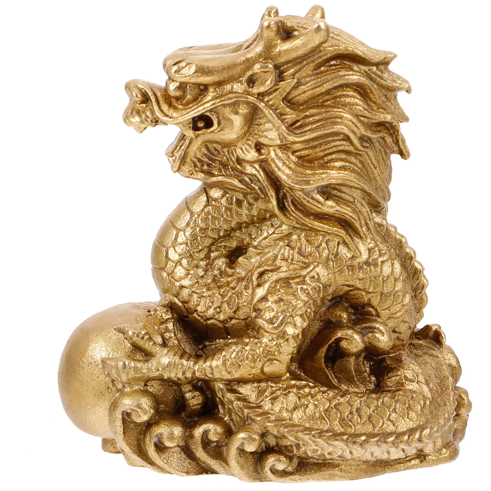 

Dragon Ornament Figurine Decoration Home Small Figurines for Figure Household Office