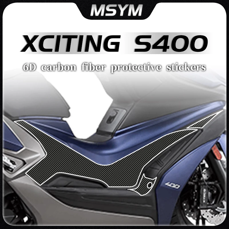 

For KYMCO XCTING S400 XctingS400 xcting s400 Sticker 6D carbon fiber motorcycle sticker full car protection sticker modification