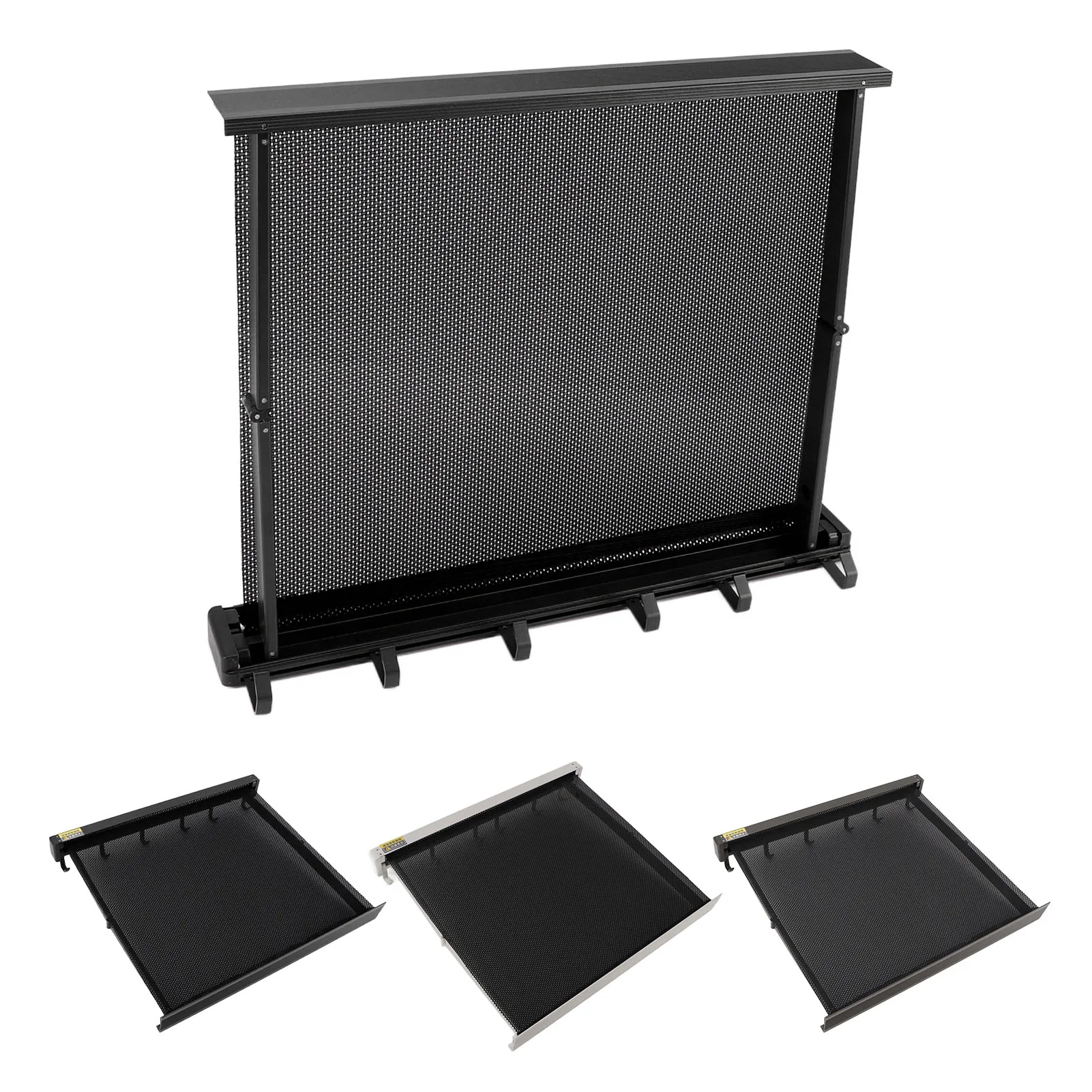 Retractable Clothes Drying Rack Wall Mount Mesh Breathable Platform Aluminium Laundry Drying Rack For Patio Bathroom Bedroom