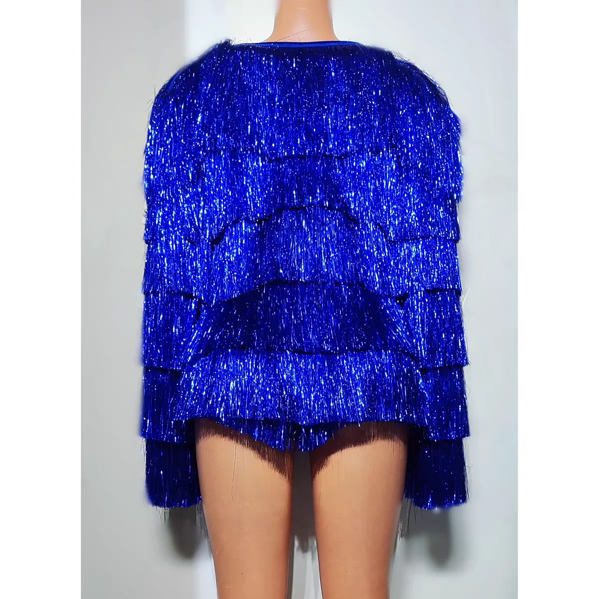 Europeu e americano sexy cheio de diamante emagrecimento saia bar boate dj feminino cantor festa dança equipe tema mostrar roupas palco