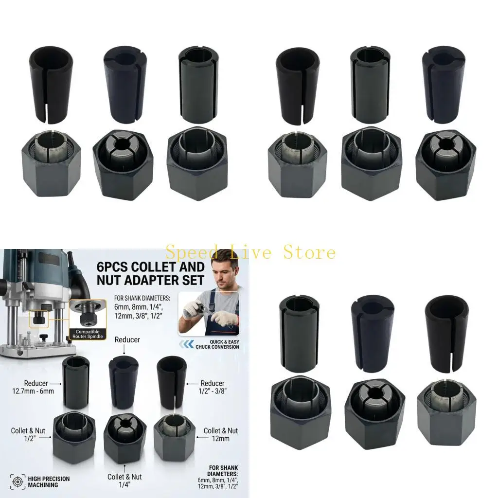 547C Lightweight Threaded Collet Chuck Joint Fastener For Automotive Applications