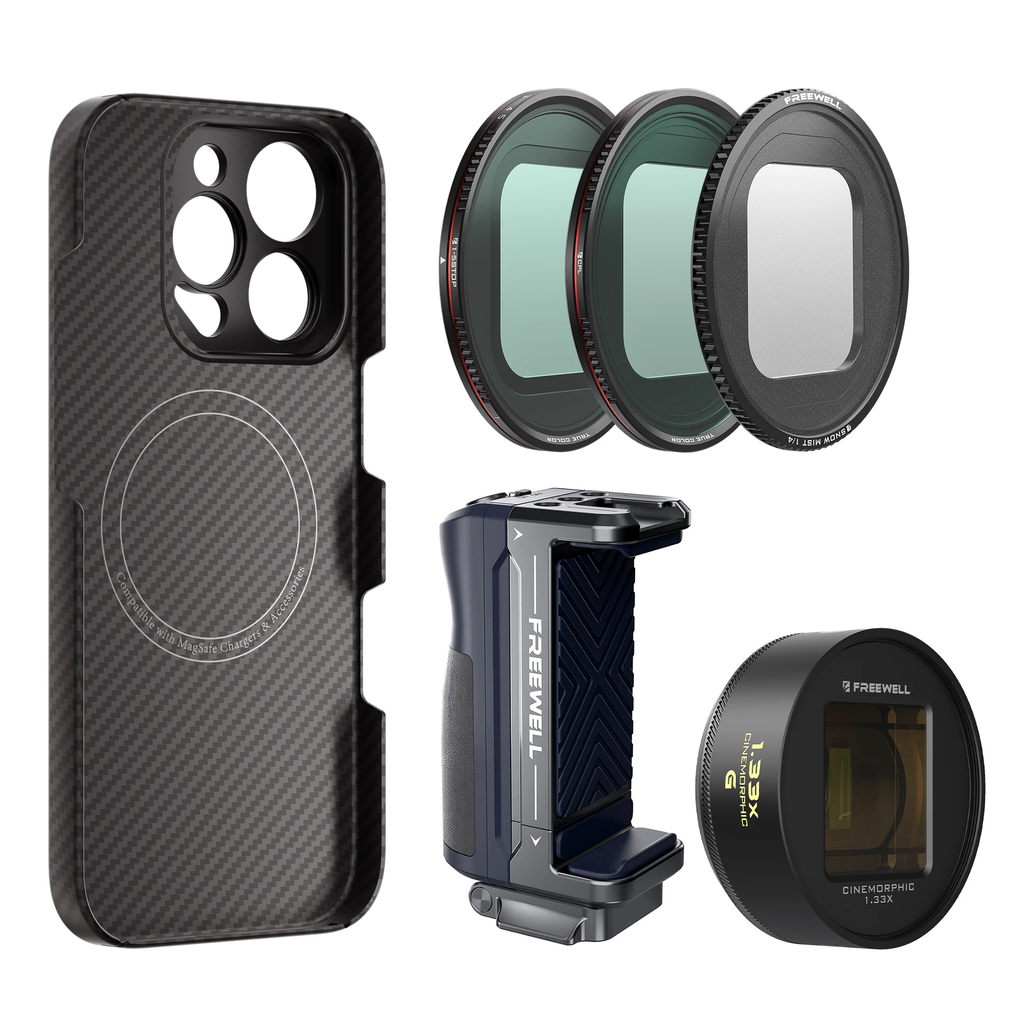FREEWELL iPhone17 pro ケース 未使用品 Amazon.com: FREEWELL Pro Filmmaker Case for Phone 17 Pro Max