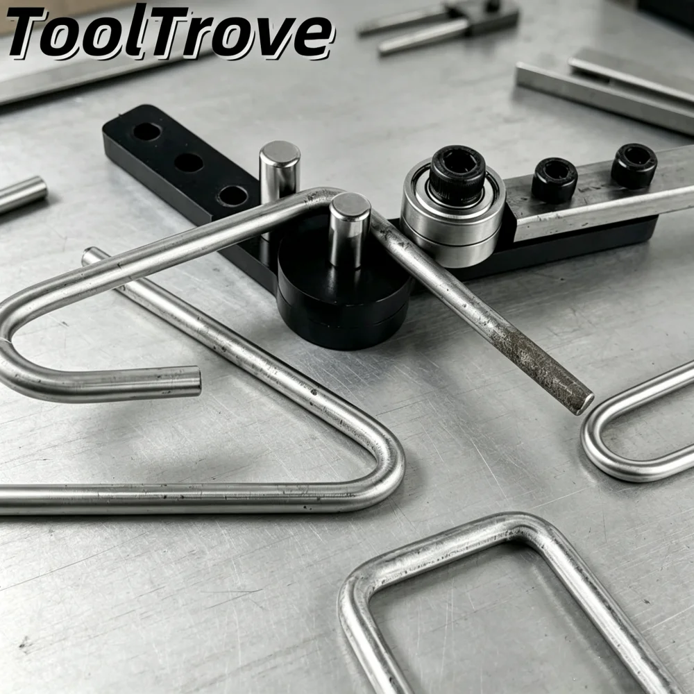 Integrated Reinforced Disc Bending Tool Manual Steel Wire Bending Machine for Steel Bar, Steel Wire and Round Steel Bending DIY