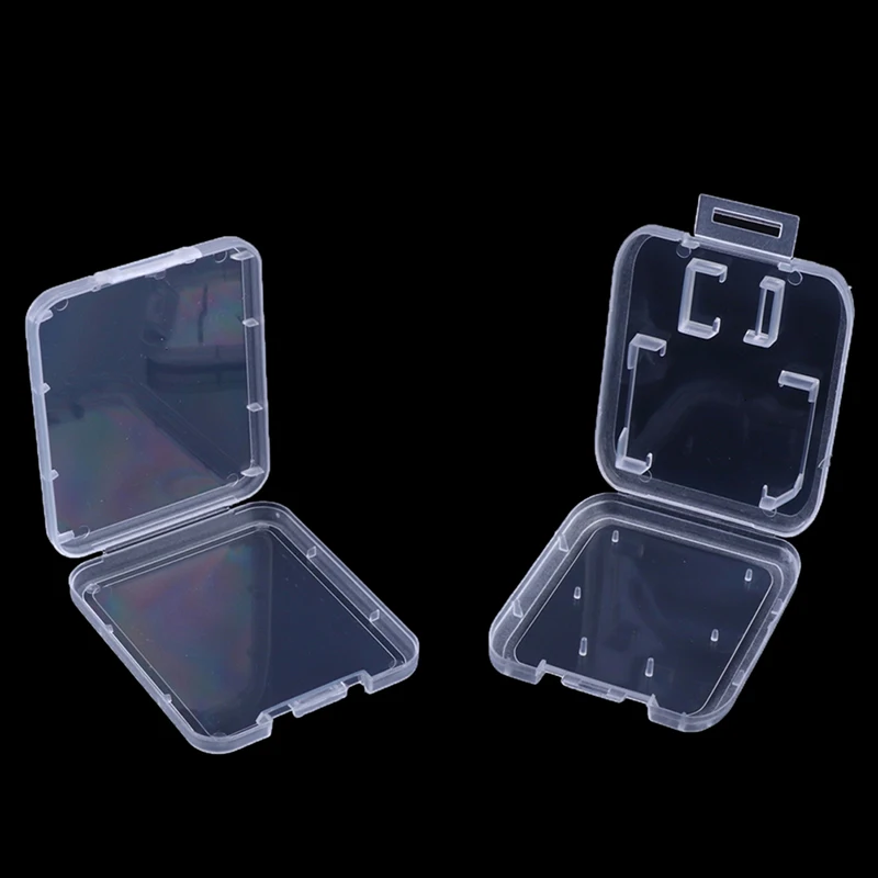 10Pcs Clear Plastic Game Cartridge Card Box Case Cover Games Boy Advance Protective Holder Storage