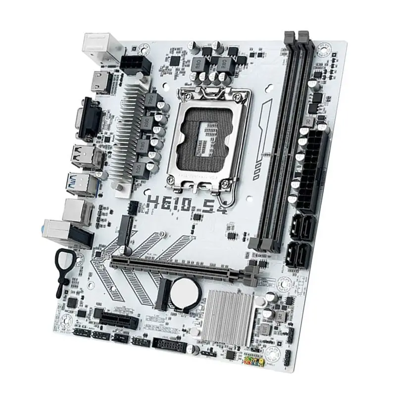 

Материнская плата Solid H610 S4, сокет LGA 1700, поддержка процессоров Intel 12/13/14 поколений i3/i5, ОЗУ DDR4, NVME M.2, USB 3.0