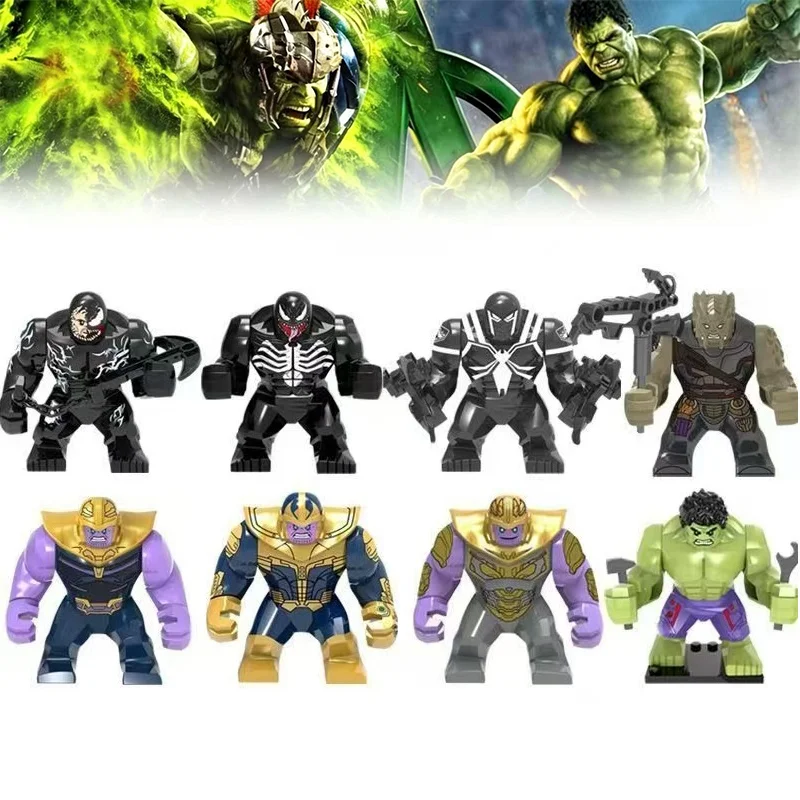 Popular movie peripheral mini building block D032 lc001 WM963 movable assembly doll action character children's puzzle toy gift