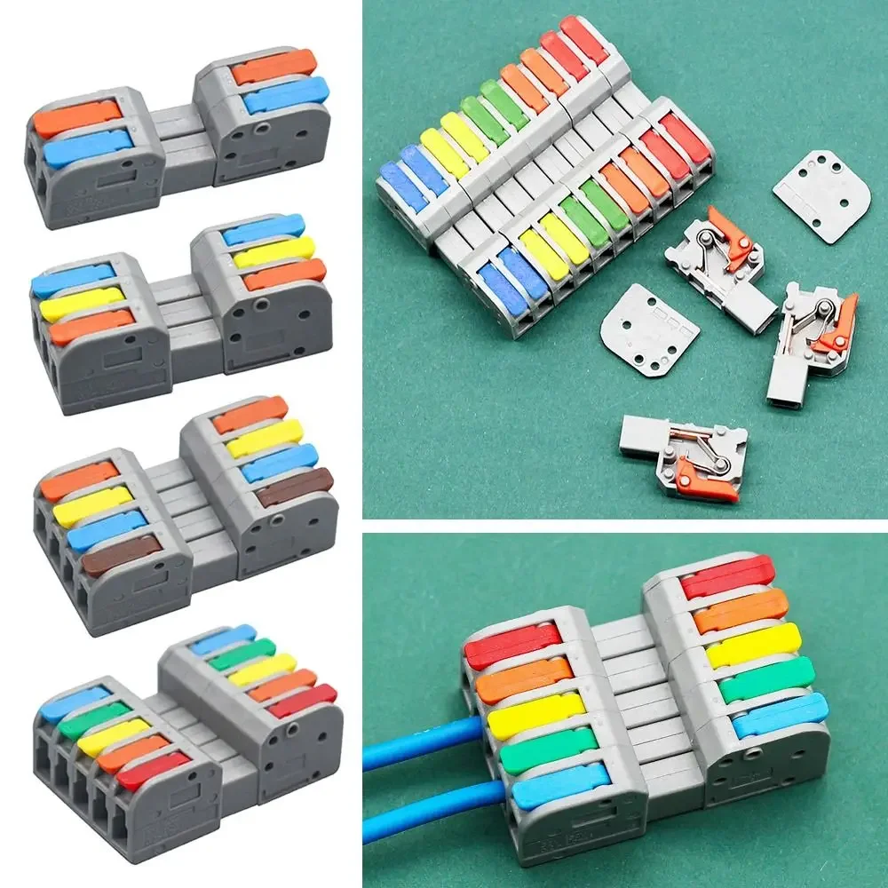 Docking Mini Quick Terminal Block Universal Compact Compact Splice Electrical Connectors Wire Connector Electrical