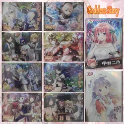 Goddess Story Girls party XP SLR card HMS temable Ishtar York Forger Nakano Miku boy Toy collection regalo di natale di compleanno