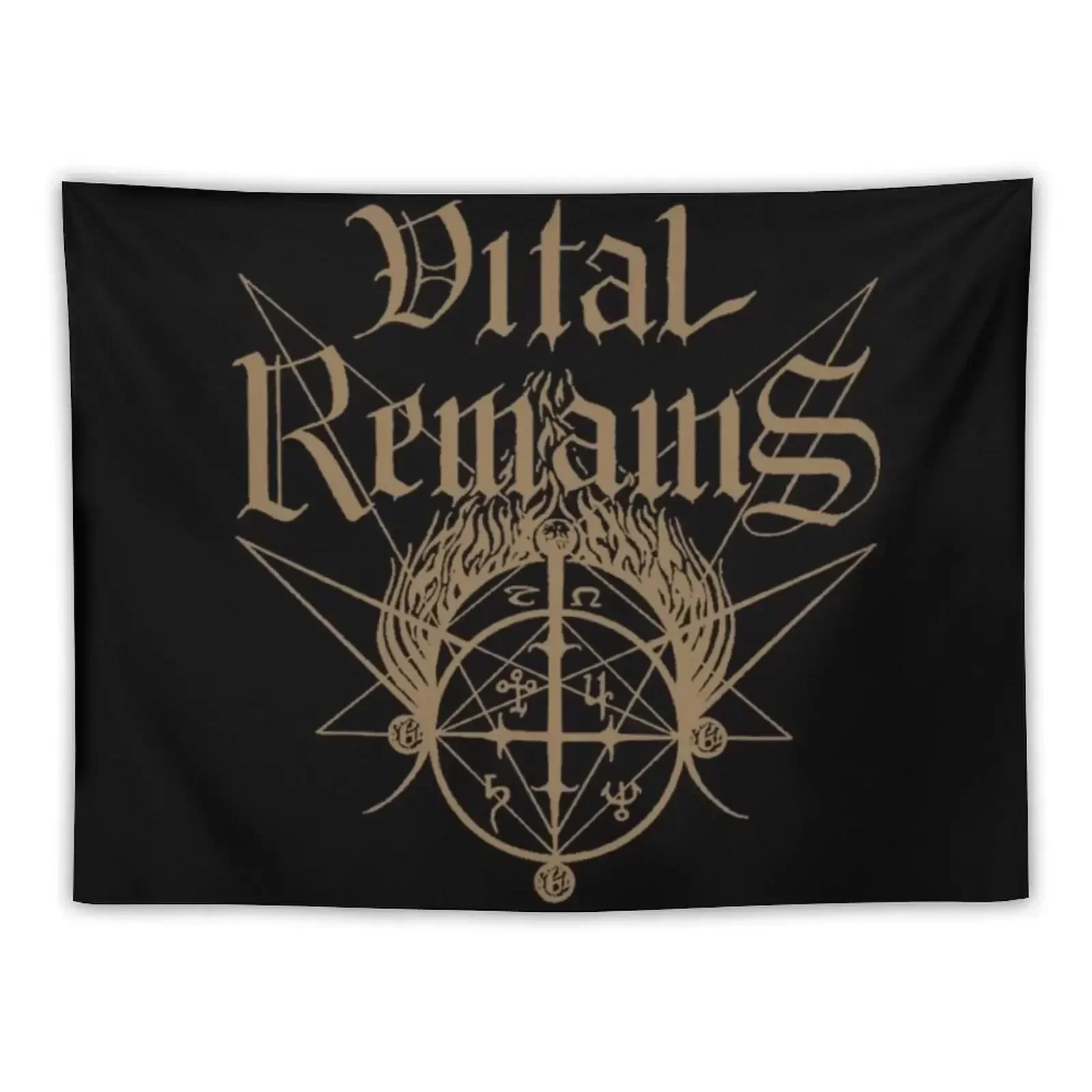 Vital Remains Tapestry Funny Decorative Wall House Decoration Tapestry