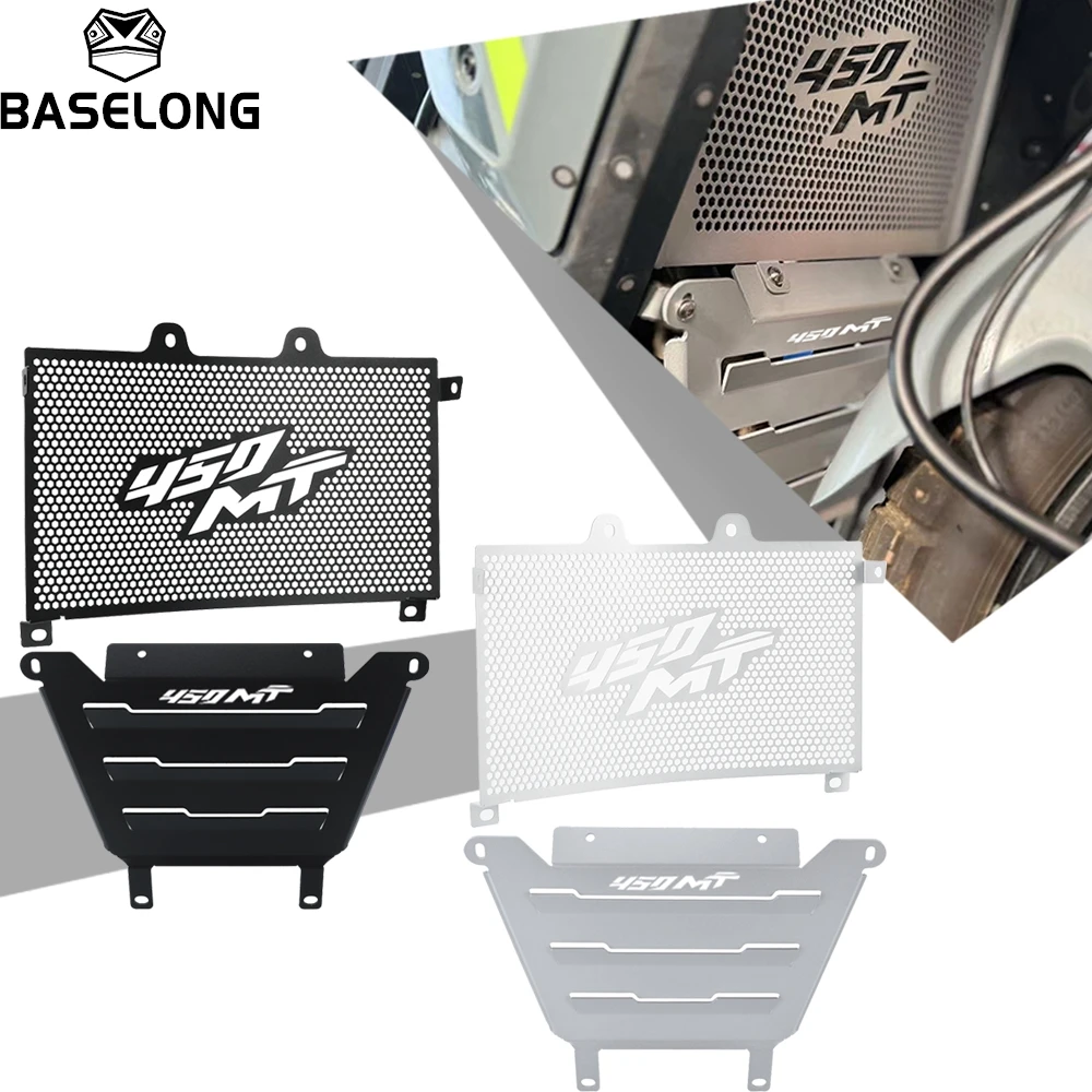 

Для CFMOTO CF MOTO 450MT Ibex 450 MT MT450 CF450MT 2024 2025 2026 защита радиатора мотоцикла Защита крышки двигателя