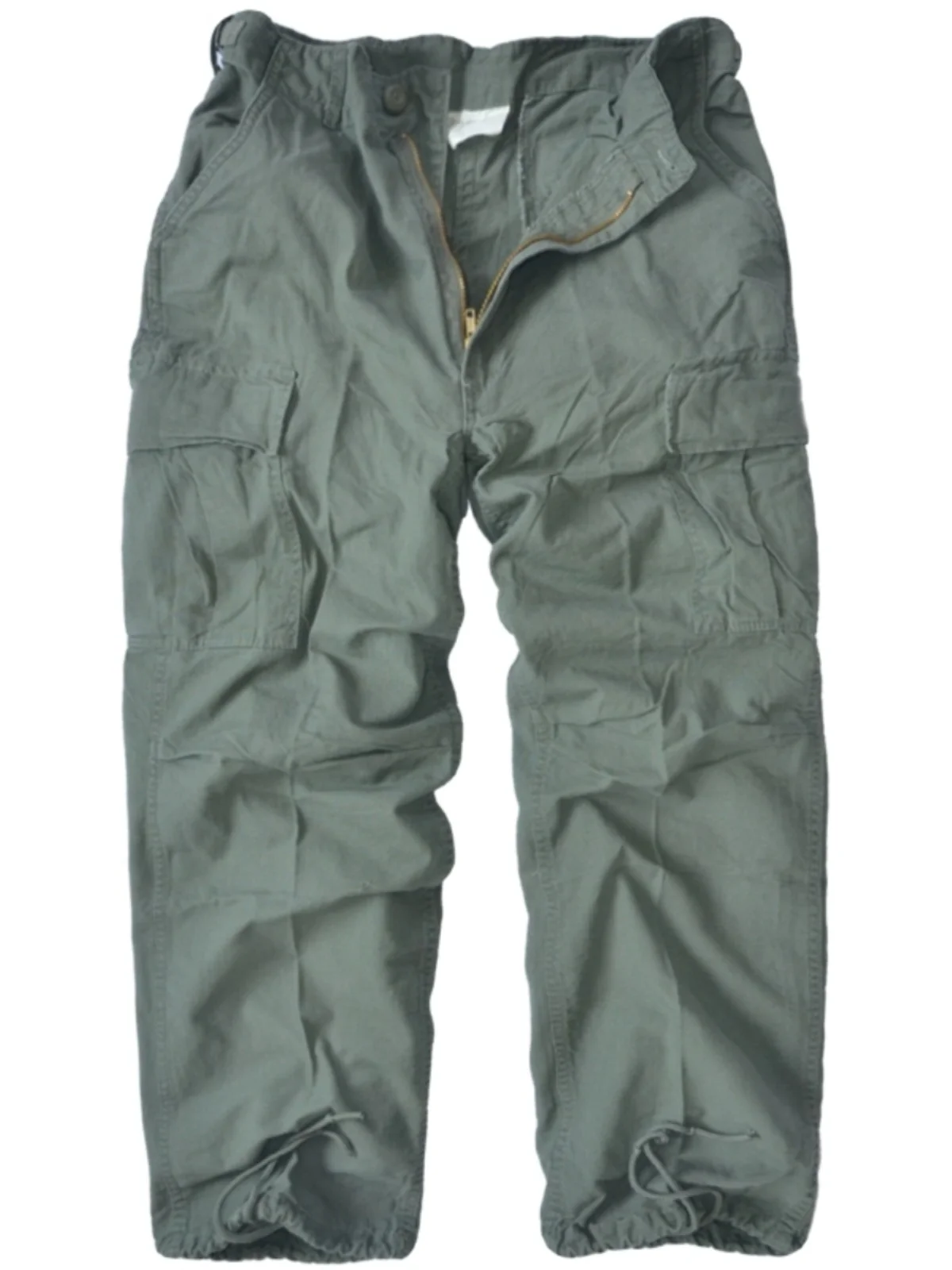 

Коммерческая версия, брюки для тропических тренировок, США, военные брюки с песчаной талией из чистого хлопка, клетчатая ткань, жатые камуфляжные брюки