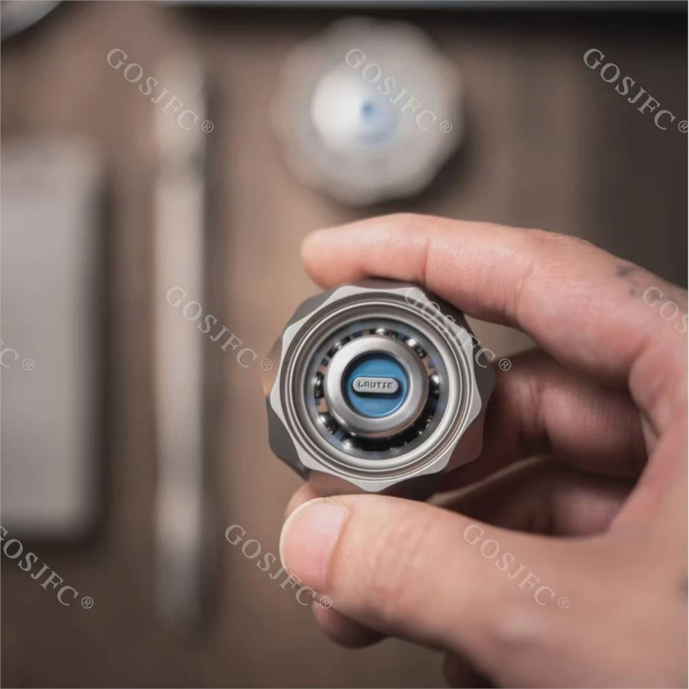 LAUTIE BIT05 Titanium Blue Fidget Spinner Fidget Toys dla dorosłych Zabawka antystresowa