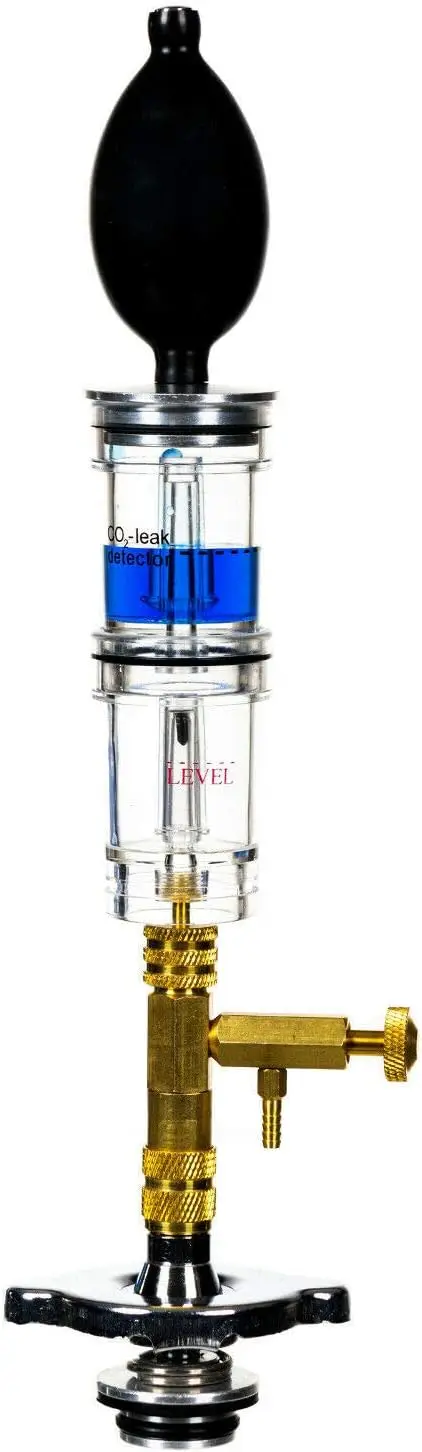 مجموعة أدوات اختبار حشية الرأس الاحترافية للكشف عن تسرب محرك السيارة مع سائل ثاني أكسيد الكربون