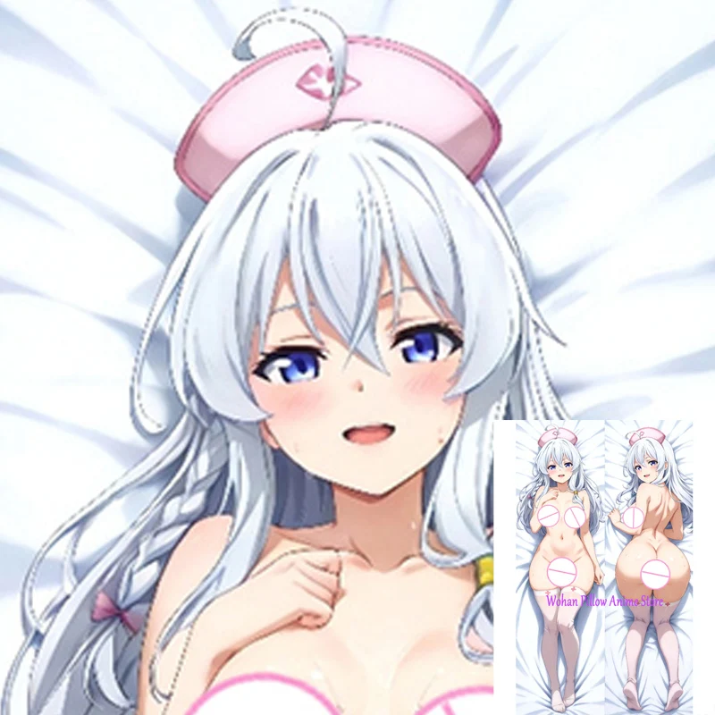 

Dakimakura Anime Pillow Cover Elaina Double Sided Print Life-size Halloween Christmas