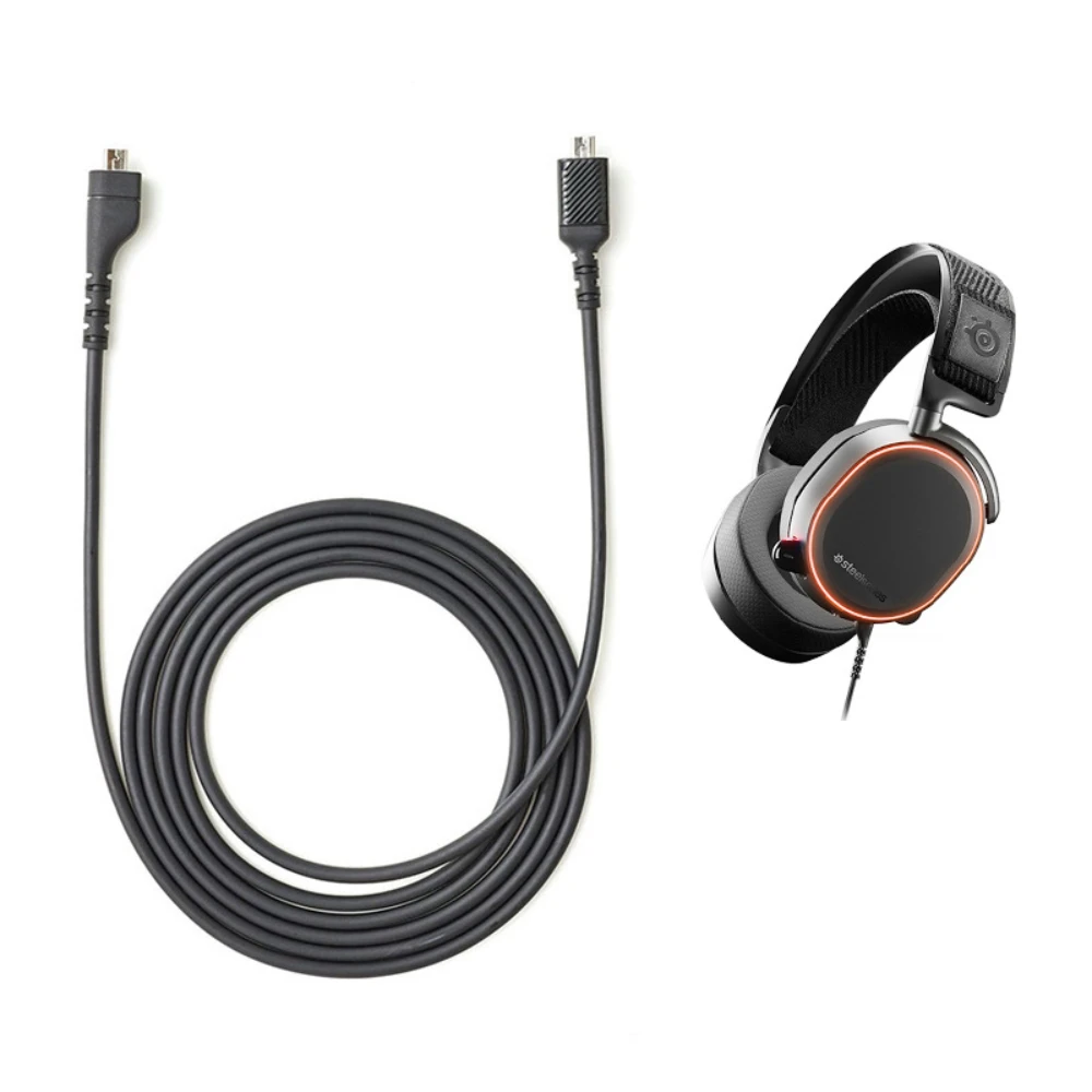 Cavo Audio Sostitutivo Per SteelSeries Arctis 3/5/7/Pro, Con Scheda Audio Integrata E GameDAC, 1.5m, Nero - 4