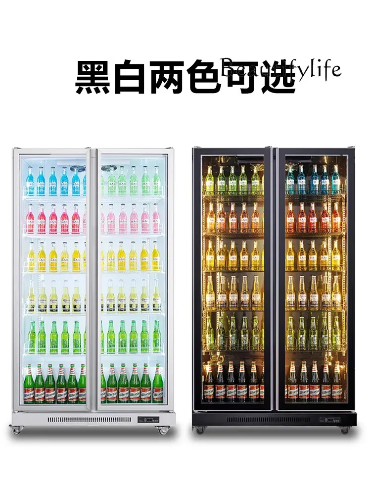 Beverage Beer Cabinet Bar Beverage Refrigerated Display Cabinet Refrigerator Commercial Supermarket Fresh Keeping Cabinet