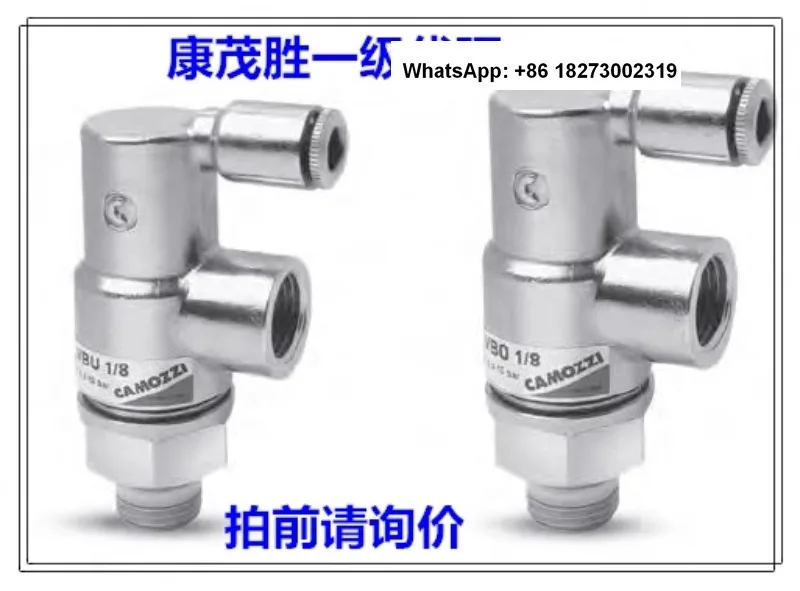 

Cam-ozzi one-way closed valve VBU1/4 VBU1/8 VBU3/8 VBU1/2